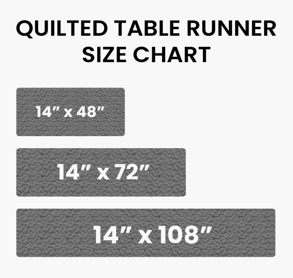 Polar Trail Quilted Table Runner | polar bear