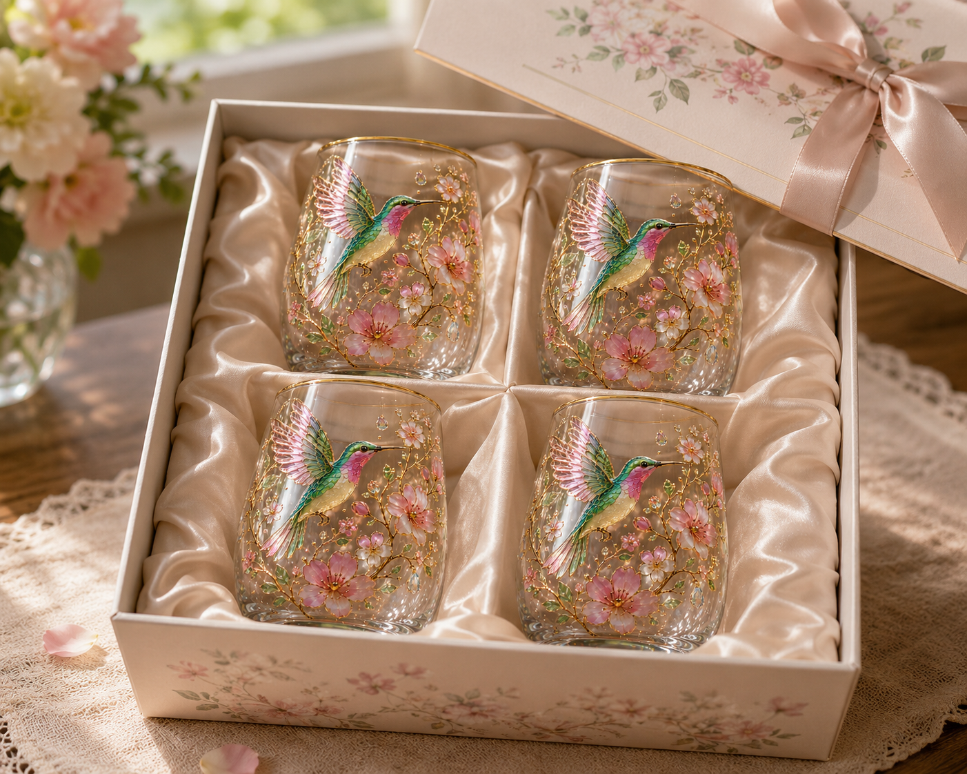 🌸🌿 2026 Limited Edition: Hope Garden - Glass Teacup ☀️☕