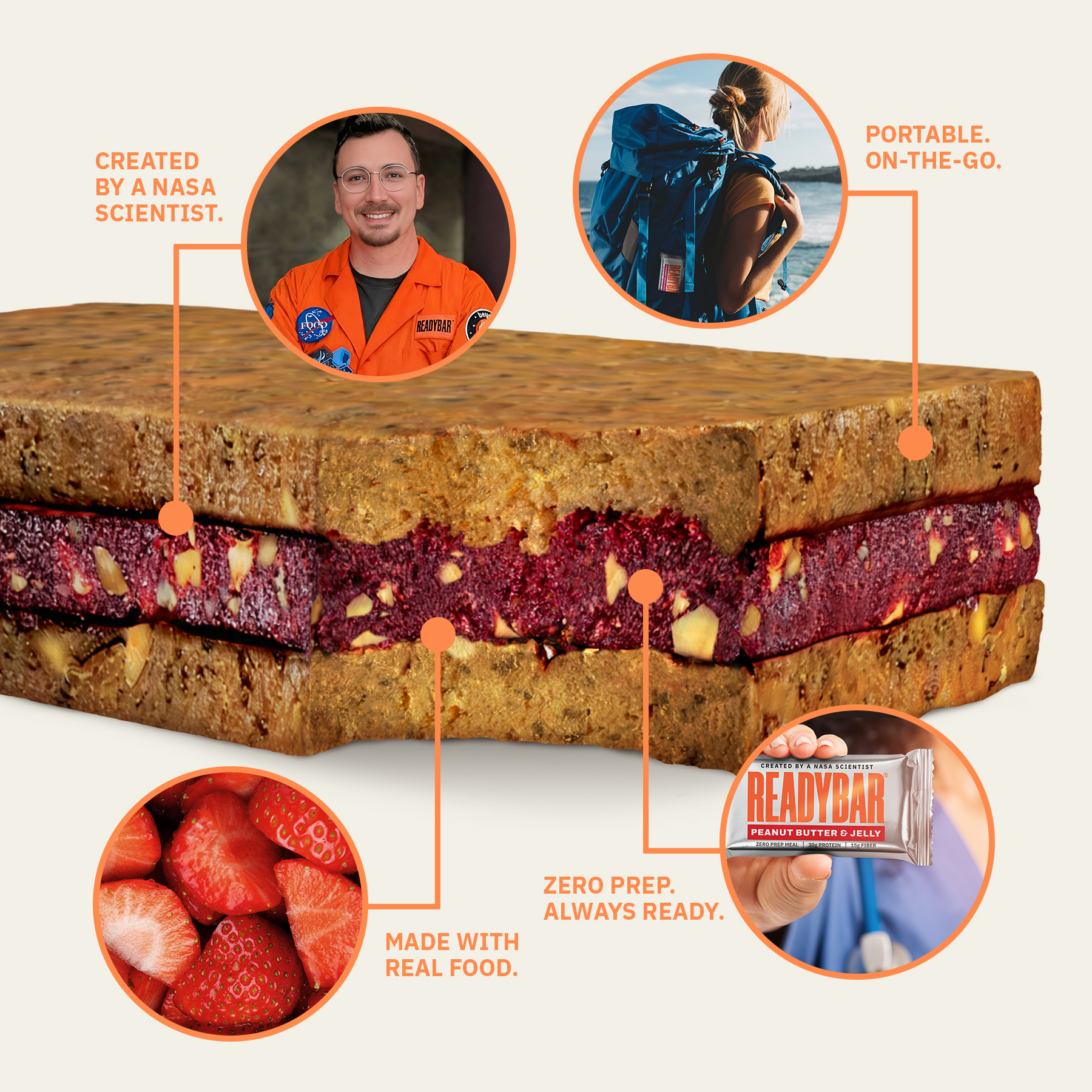 PEANUT BUTTER & JELLY MEAL BAR (4-ct)