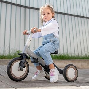Tricycle bébé évolutif KikkaBoo 5 en 1 Flip