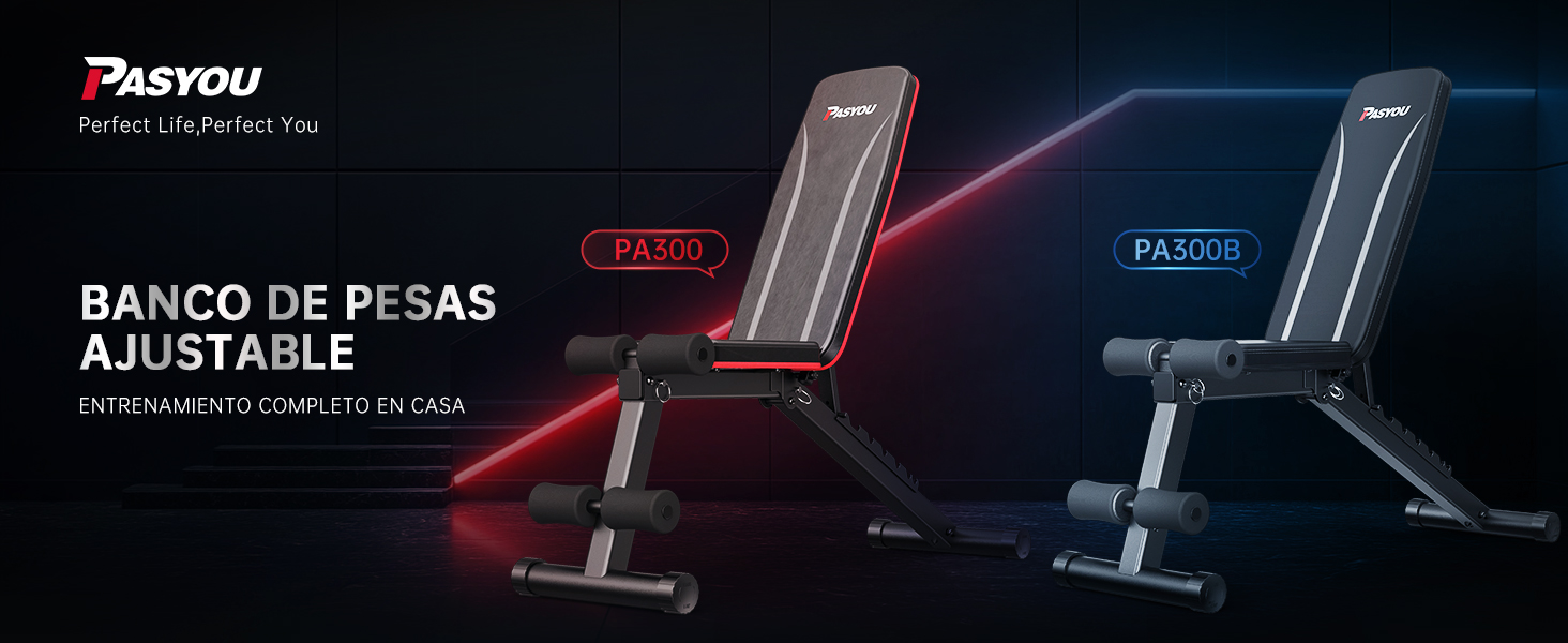 BANC DE MUSCULATION RÉGLABLE