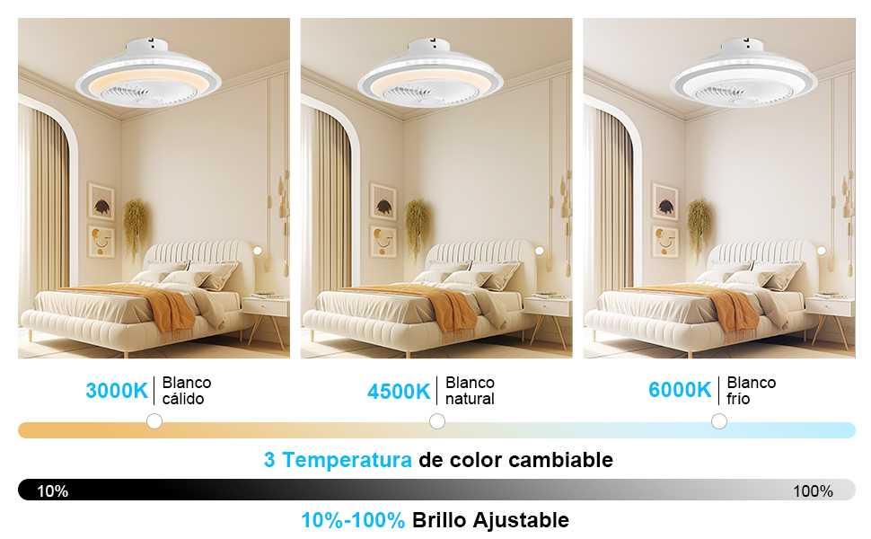 Ventilateur de plafond avec lumière