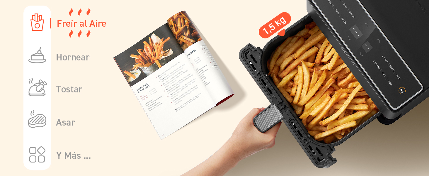 Friture à air 1,5 kg