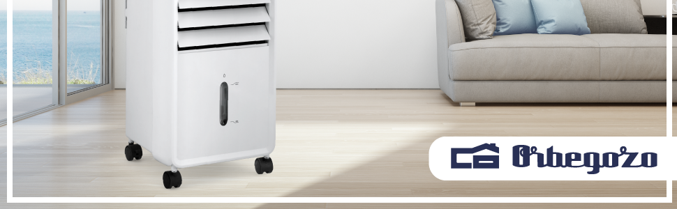 climatiseur, ventilateur humidificateur, humidificateur portable, climatiseur portable Orbegozo