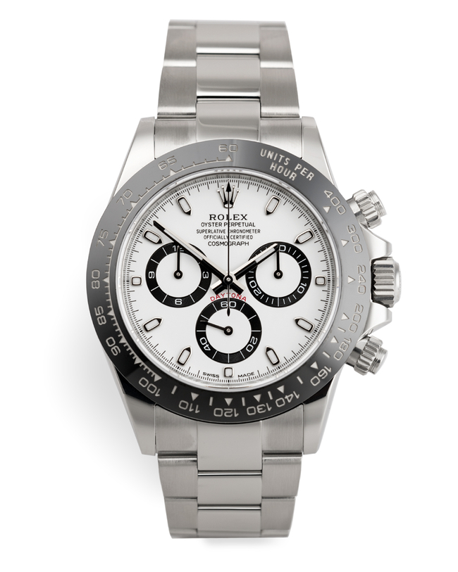 ROLEX 116500LN COSMOGRAPH DAYTONA "PANDA DIAL" CERACHROM BEZEL