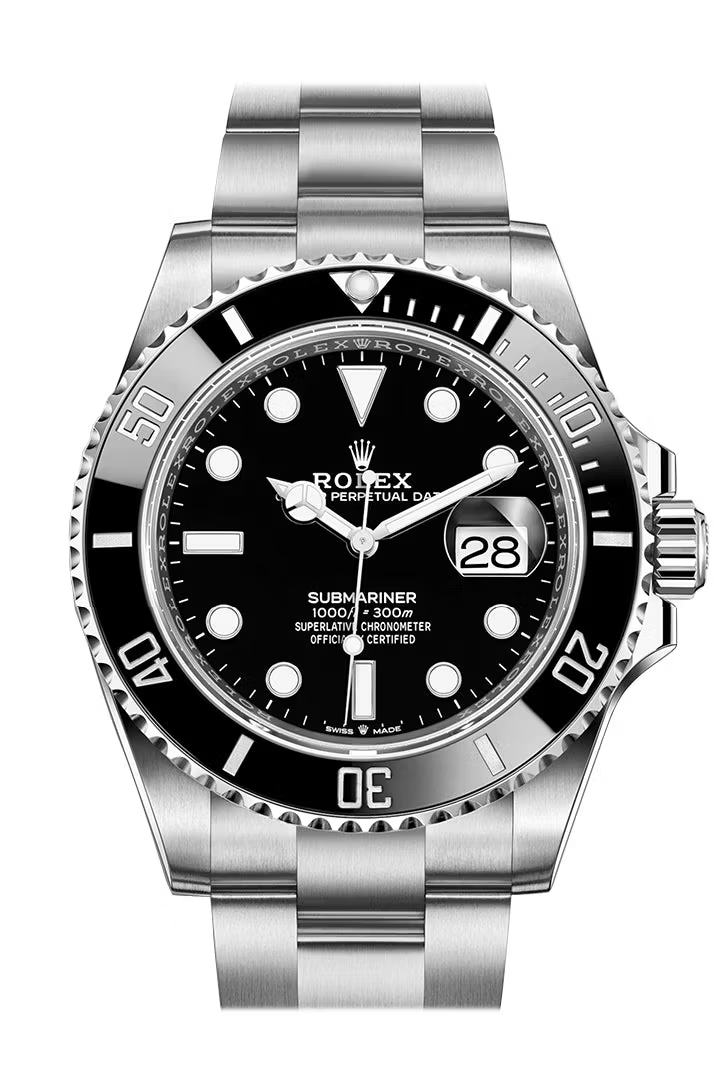 Rolex Submariner 41 Automatik-Chronometer-zertifizierte Herrenuhr, schwarzes Zifferblatt, Modell 126610LN; grünes Zifferblatt, Modell 126610LV, neues Modell 2020