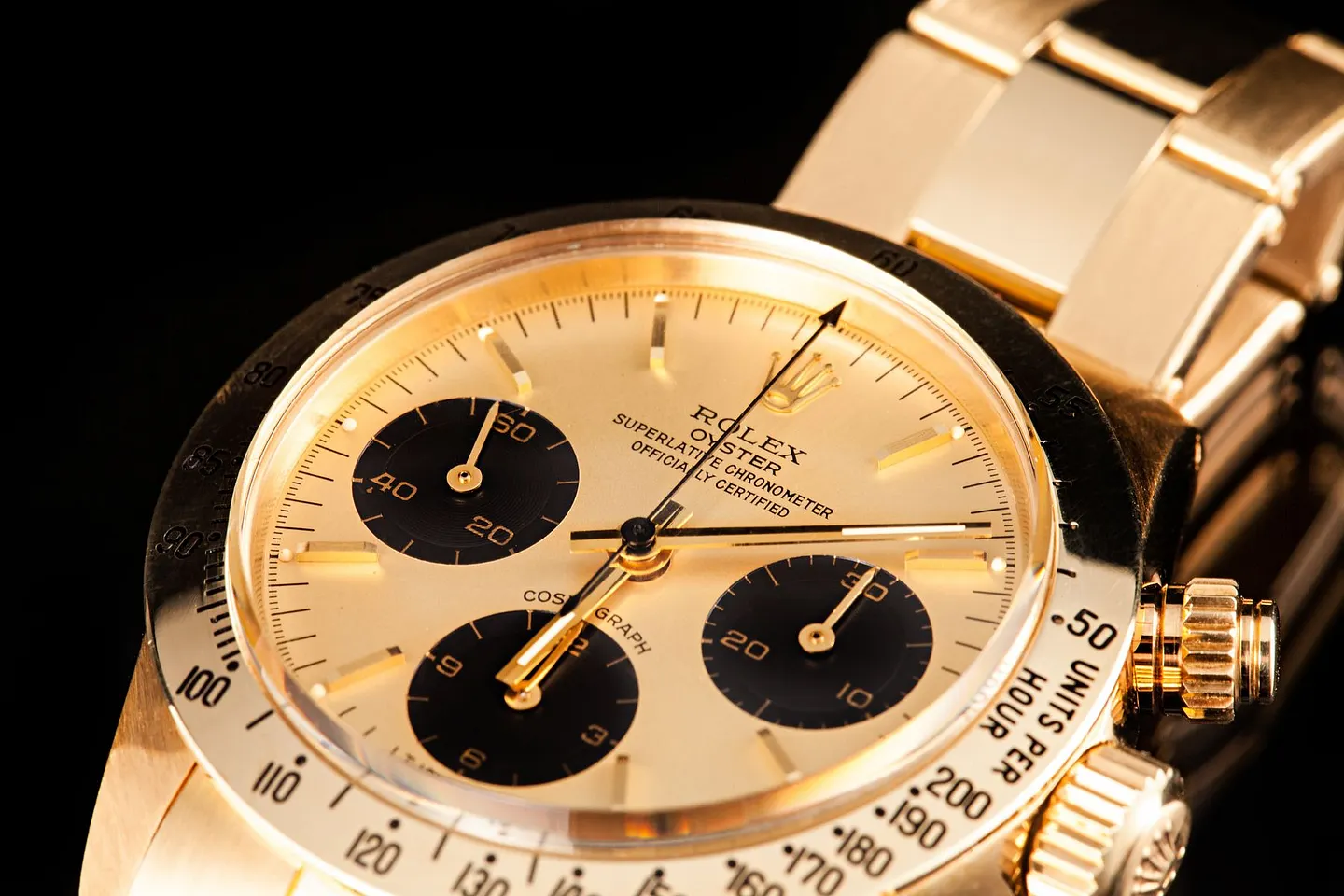 Rolex Cosmograph Daytona 6265 Gold