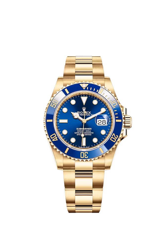 Rolex 126618LB Submariner Date 41 "Royal Blue" Rolex Warranty to 2026