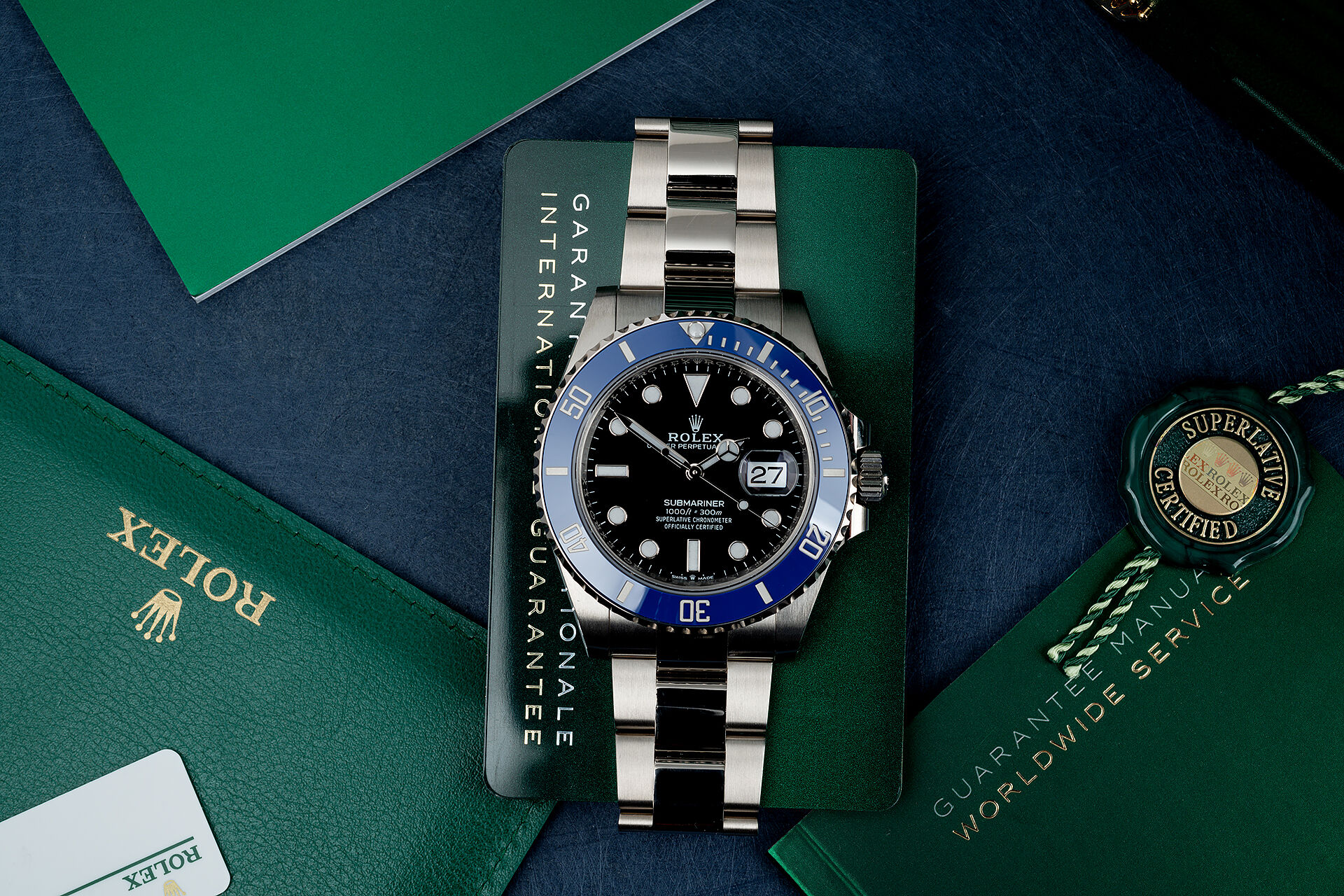 ROLEX 126619LB SUBMARINER DATE 41 "WHITE GOLD"