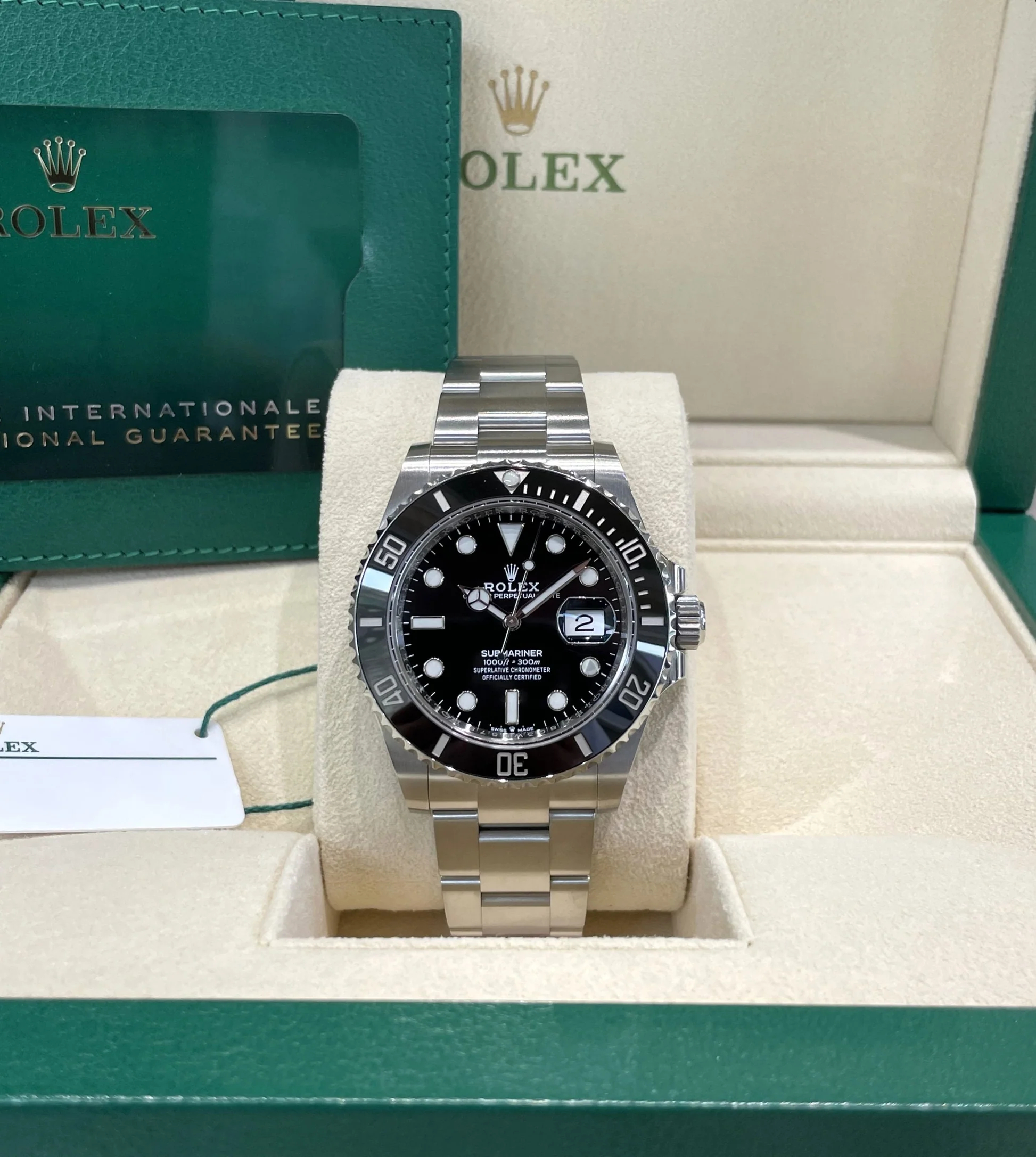 Rolex Submariner 41 Automatic Chronometer Black Dial Men's Watch 126610LN New Release 2020