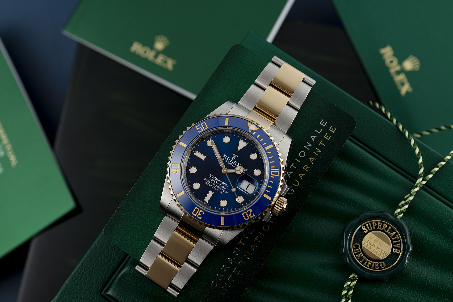 ROLEX 126613LB SUBMARINER DATE 41 "BRAND NEW"