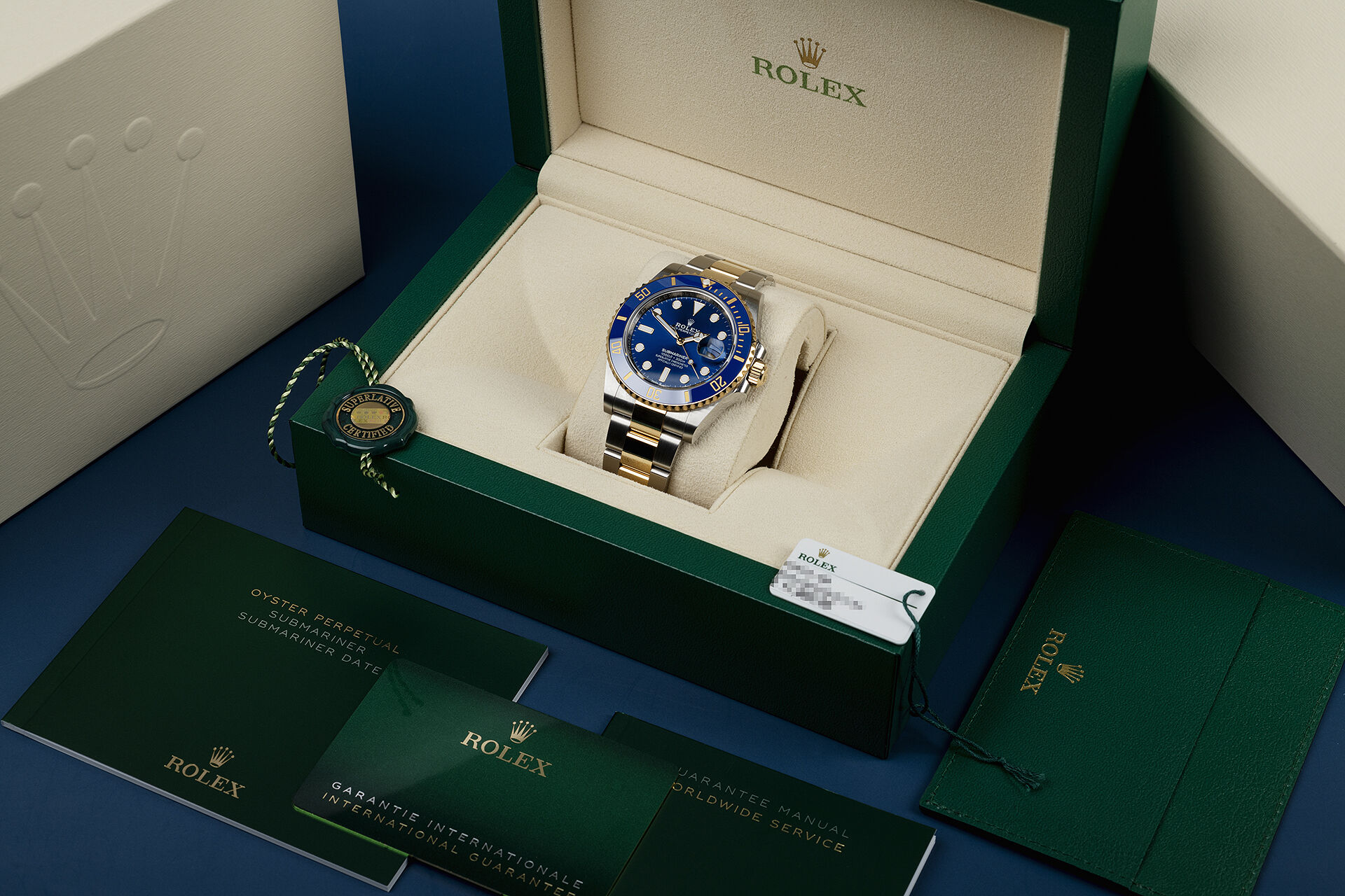 ROLEX 126613LB SUBMARINER DATE 41 "BRAND NEW"