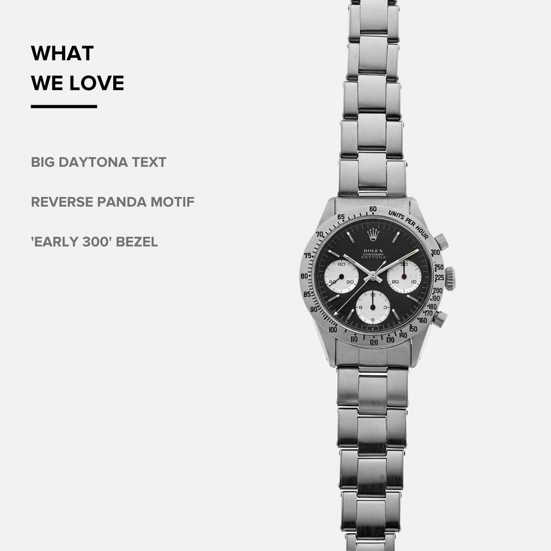 Rolex Cosmograph Daytona ref. 6239 “Black Dial, Blue Daytona”