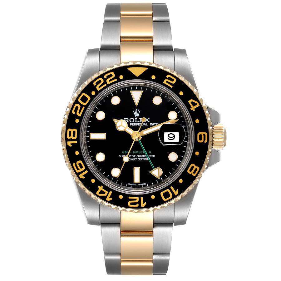 Rolex 116713LN GMT-Master II "Gold & Steel" "NOS" Complete Set