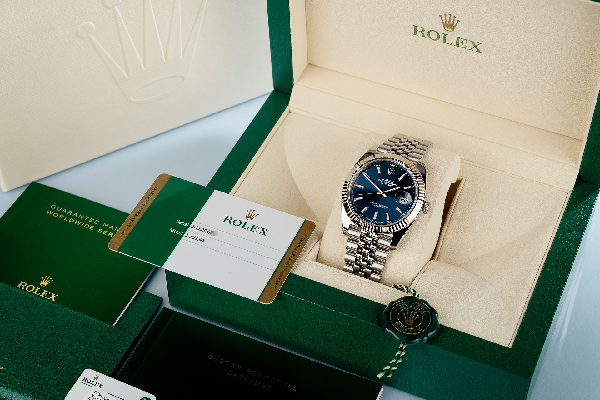 ref 126334 | Complete Set '5 Year Warranty' | Rolex Datejust 41