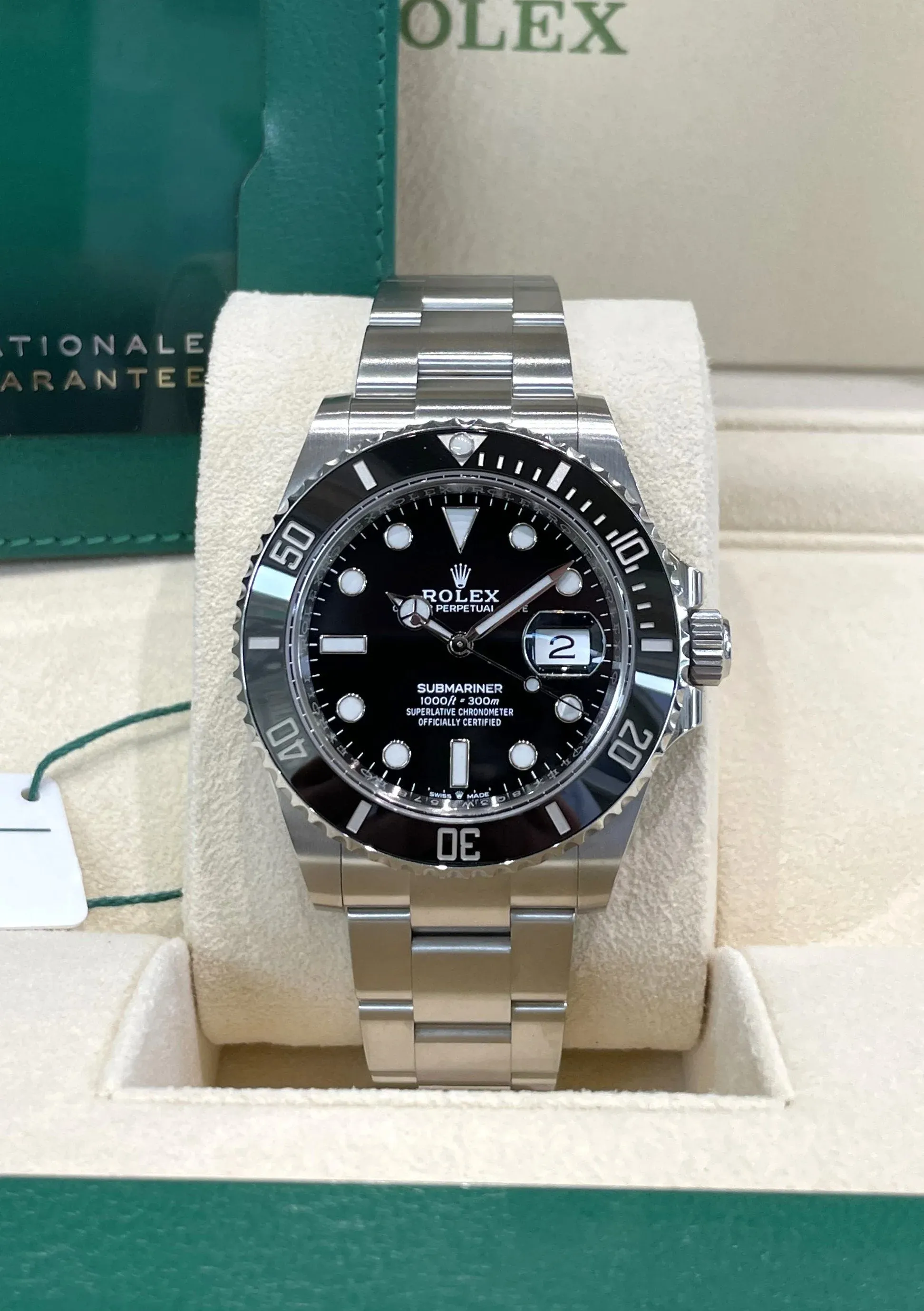 Rolex Submariner 41 Automatic Chronometer Black Dial Men's Watch 126610LN New Release 2020