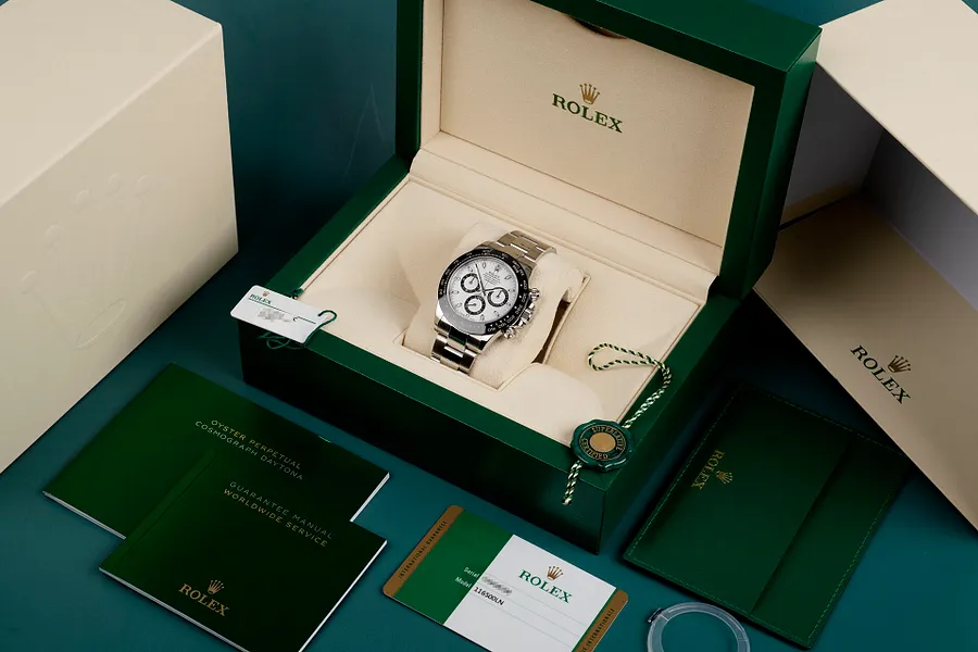 ROLEX 116500LN COSMOGRAPH DAYTONA "PANDA DIAL" CERACHROM BEZEL