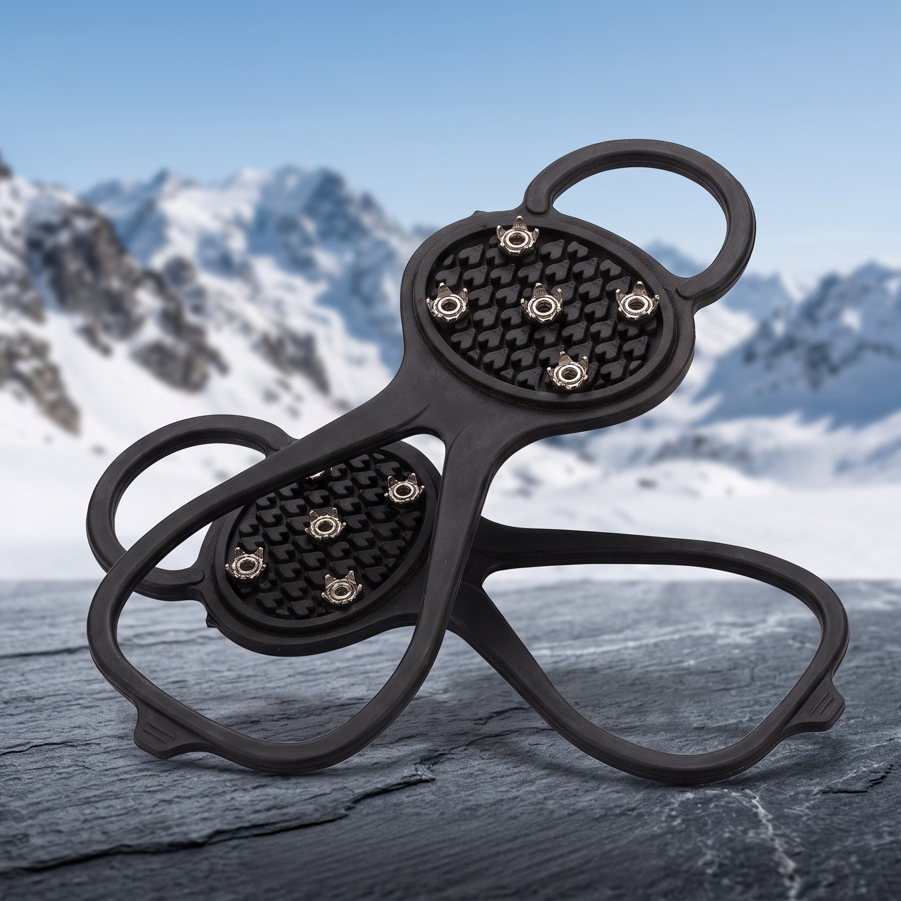 Outdoor Non-Slip High-Elasticity Steel-Studded Ice Cleats 🏔️❄️