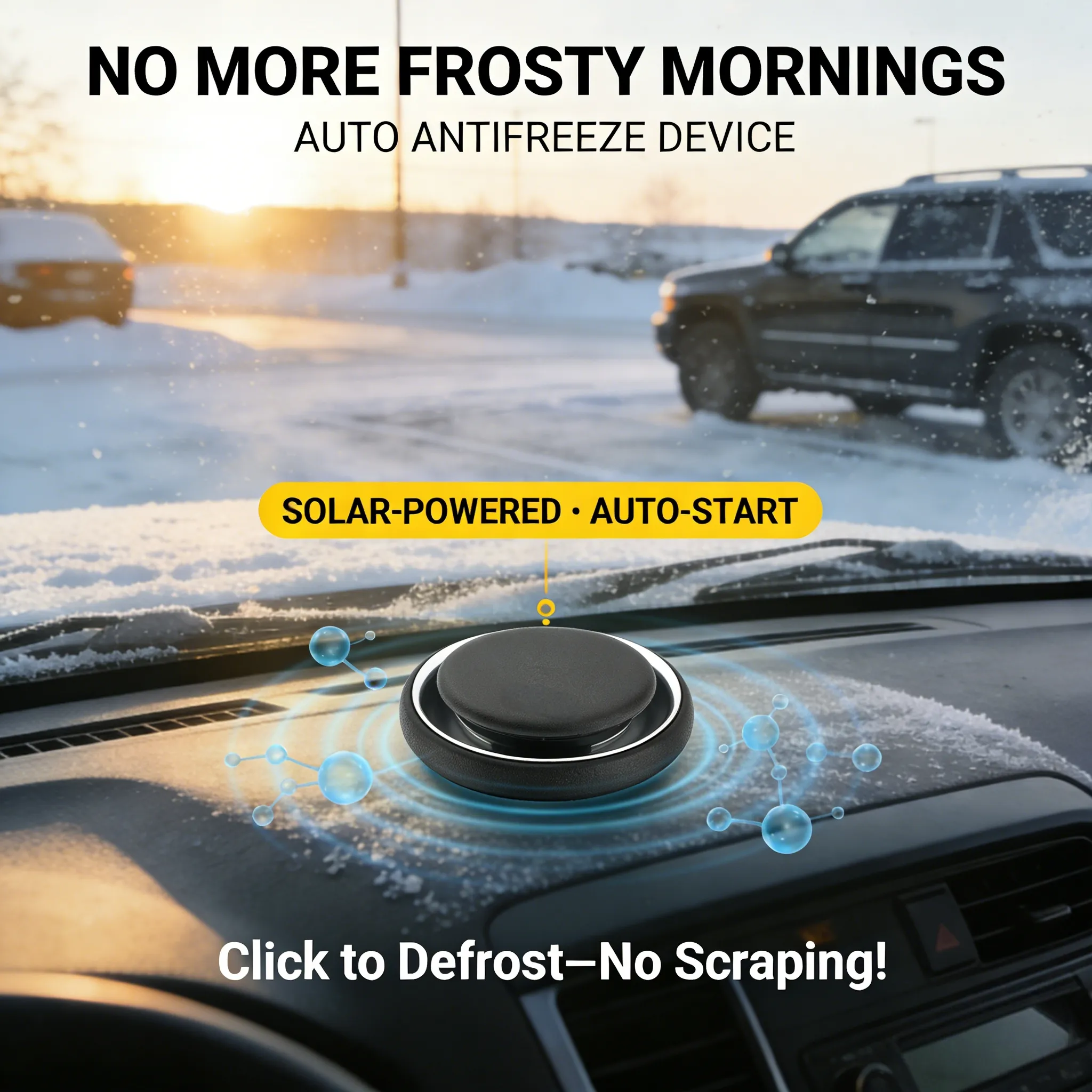 🔥Last Day 49% OFF - Anti-freeze Electromagnetic Car Snow Removal Device