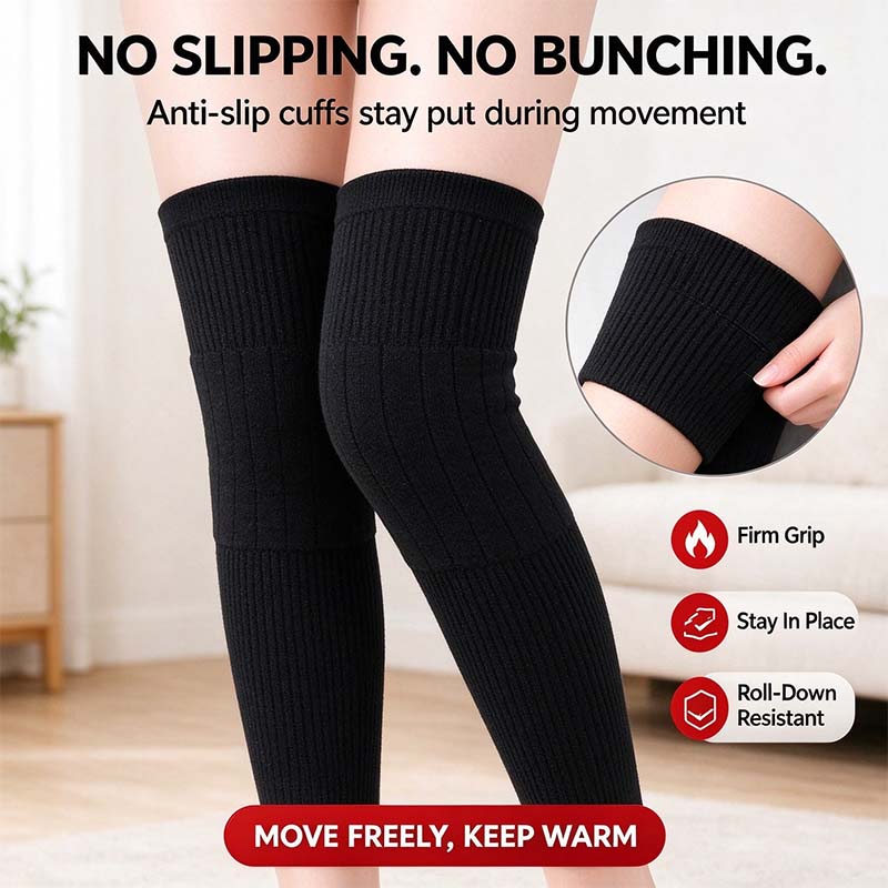 Long Knee Pads for Men and Women, One Size ,Thickened and warm🦵