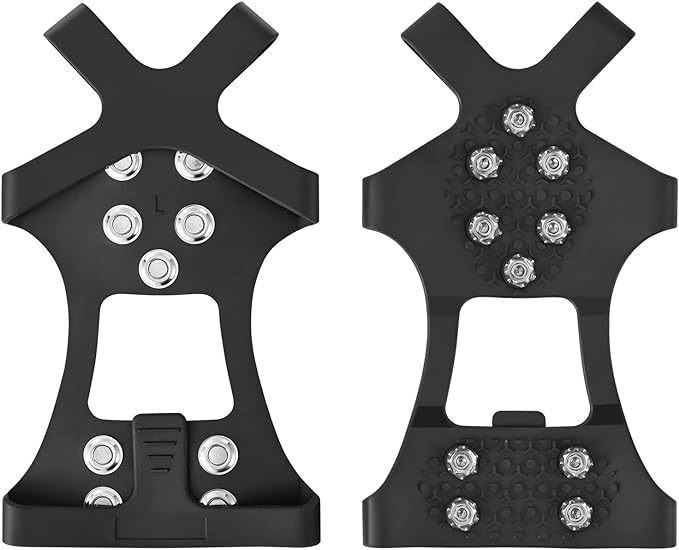 Winter Commuting Non-Slip 10-Stud Steel Ice Cleats 🚶‍♂️❄️