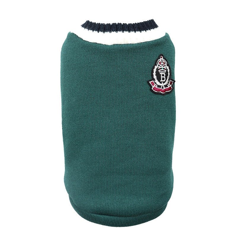 Adorable college style cat sweater
