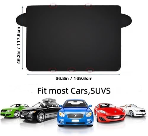 🔥🛡️2026 Upgraded Car Windshield Magnetic Snow Cover