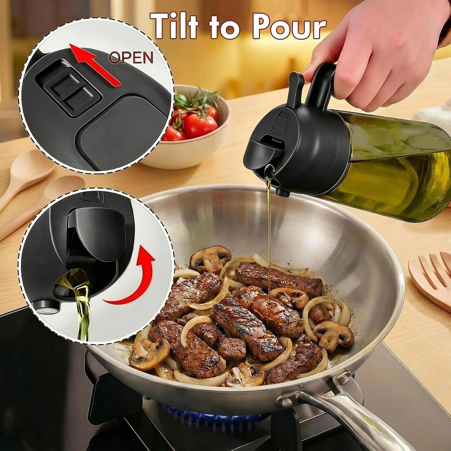 2 in 1 Oil Dispenser
