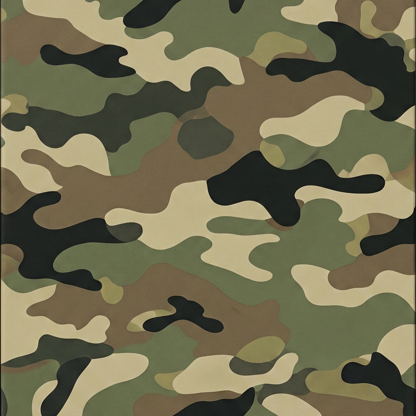 Camouflage Portable TV