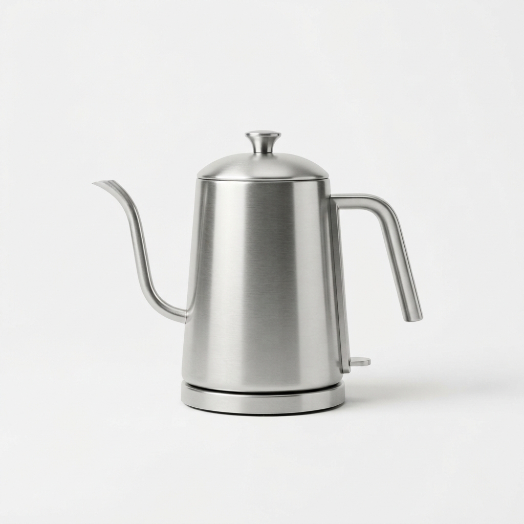 Minimalist stainless steel electric kettle product image