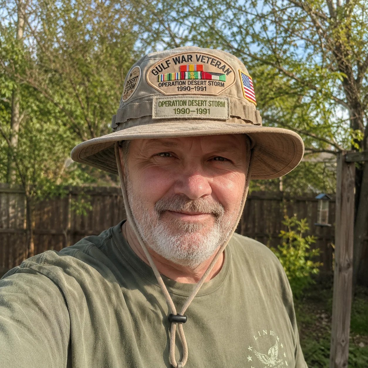 🇺🇸 Last Day Promo: 49% OFF 🎖️ - Gulf War Veteran Desert Storm Tribute Boonie Hat