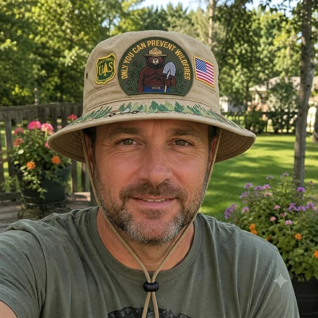 🔥Last Day Promo: 49% OFF - 🐻USFS Only You Can Prevent Wildfires Boonie Hat🌲