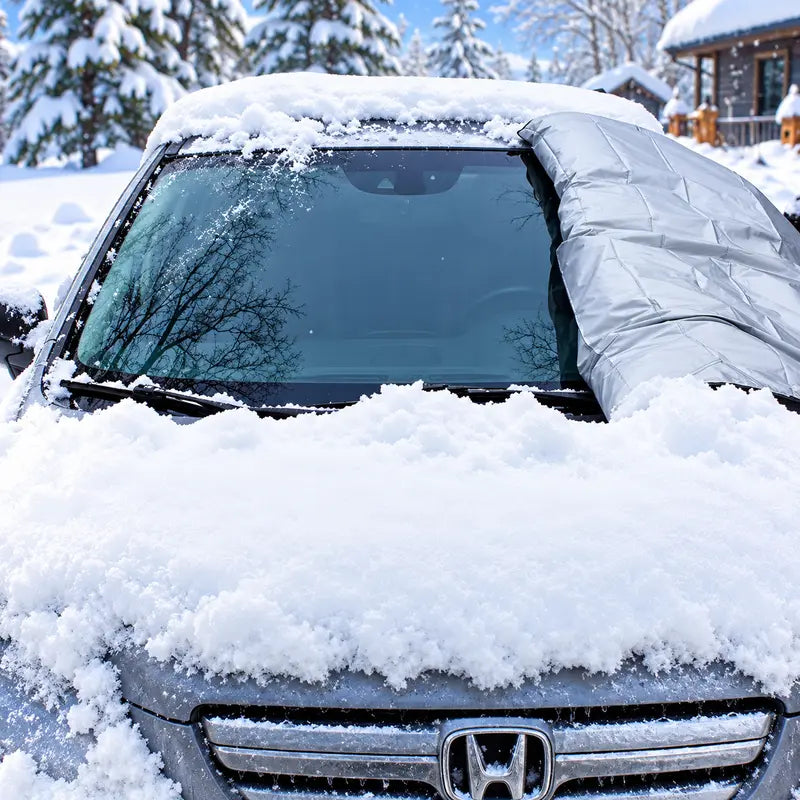 ❄️No More Scraping Frozen Windscreens - Magnetic Frost Cover