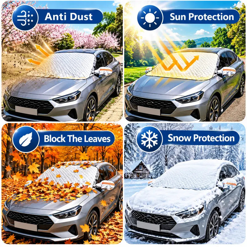 ❄️No More Scraping Frozen Windscreens - Magnetic Frost Cover