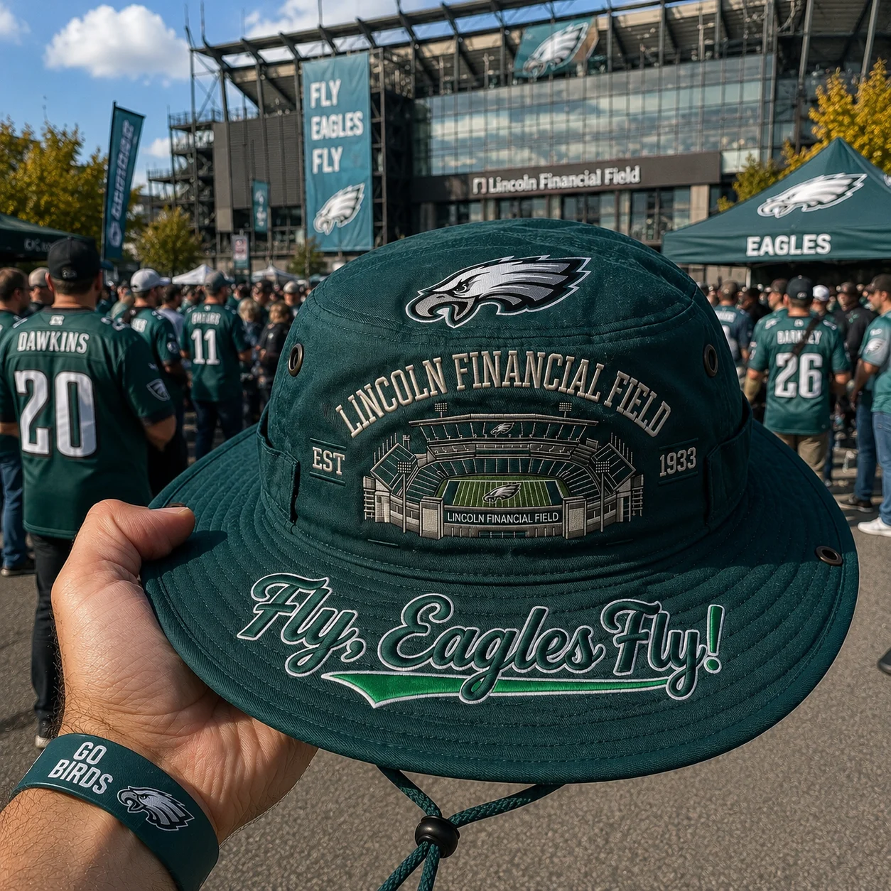 🇺🇸 Last Day Promo: 49% OFF🦅Fly, Eagles, Fly! Boonie Hat🏈