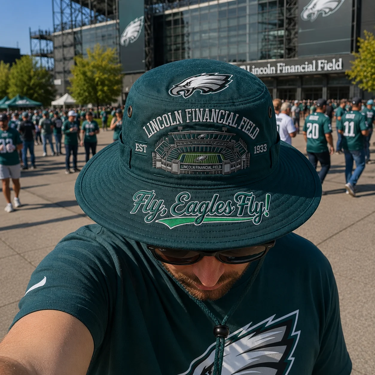 🇺🇸 Last Day Promo: 49% OFF🦅Fly, Eagles, Fly! Boonie Hat🏈
