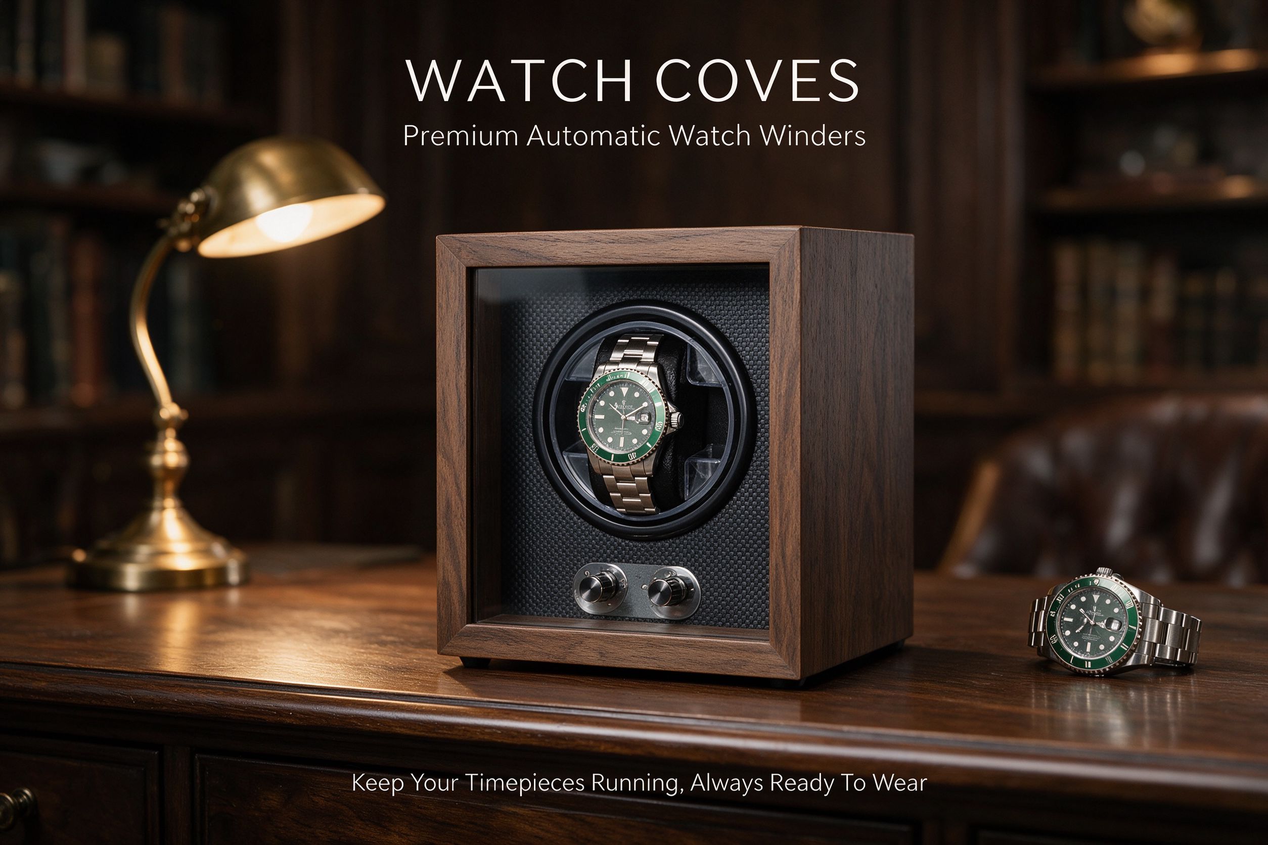 Premium Watch Winders & Luxury Timepiece Storage