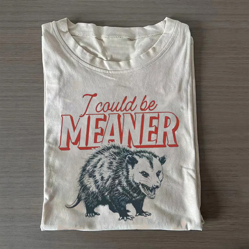 I Could Be Meaner T-shirt