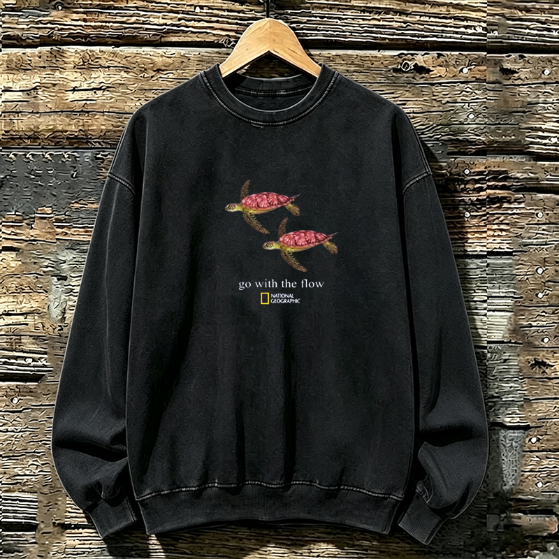 Sea Turtle Graphic Sweatshirt