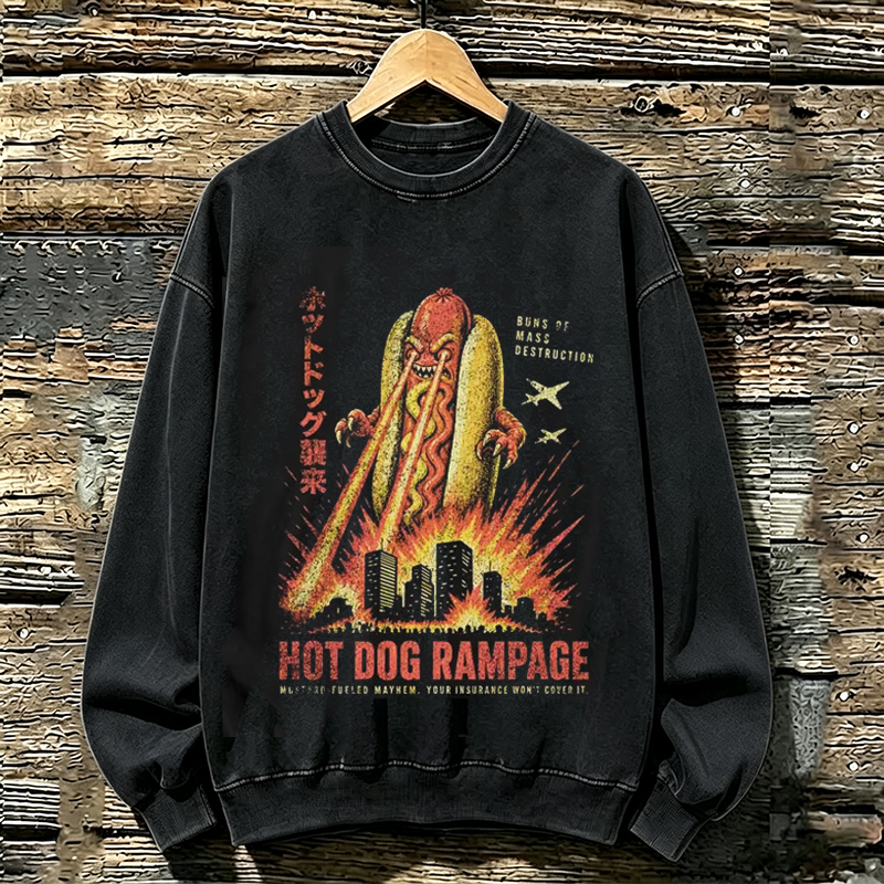 Hot Dog Rampage Sweatshirt