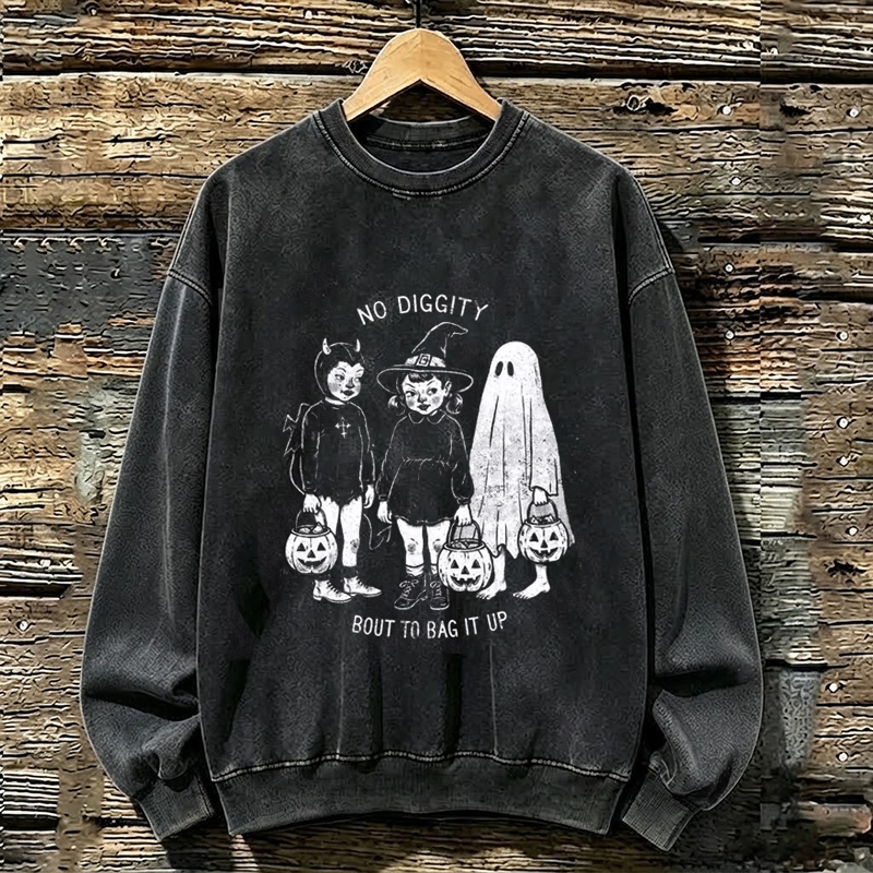 No Diggity Halloween Sweatshirt