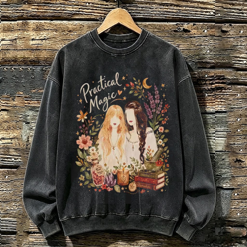 Practical Magic Watercolor Sweatshirt
