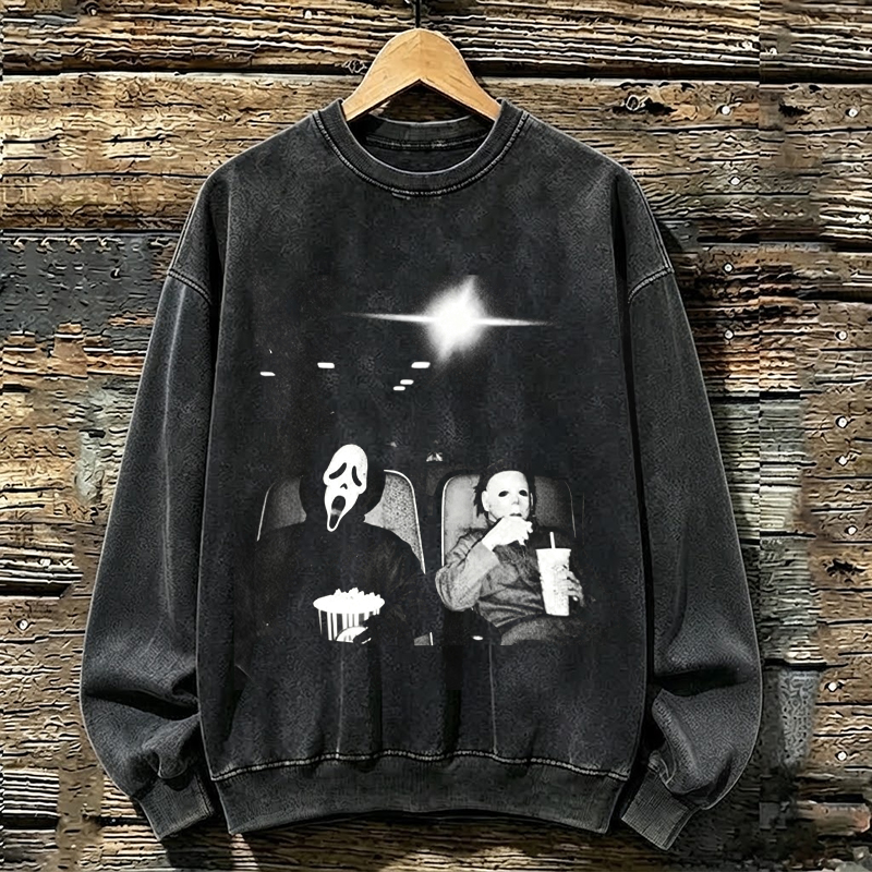 Vintage Horror Movie Sweatshirt