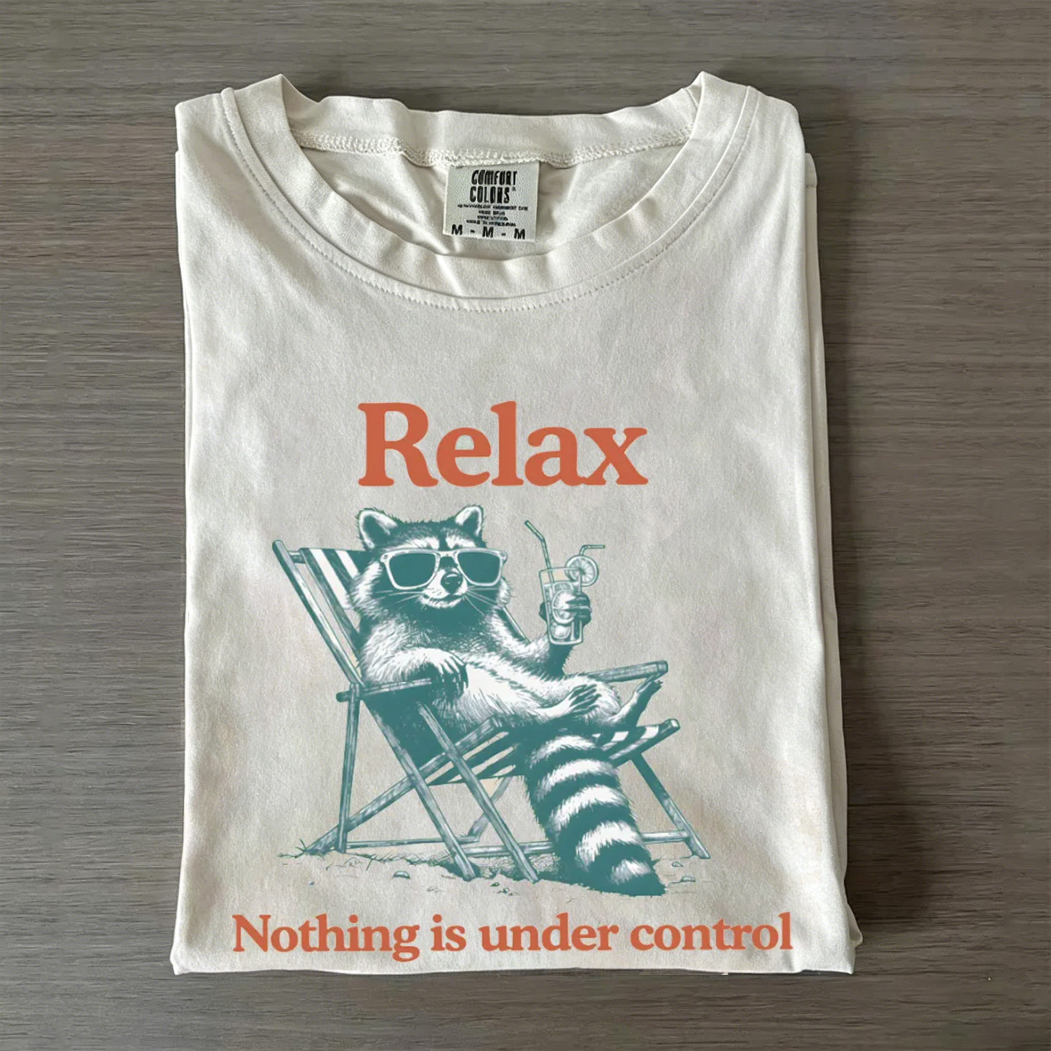 Funny Raccoon Camping T-shirt