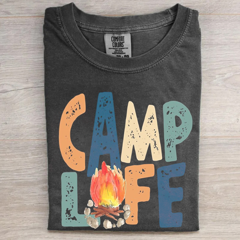 [Copy]Retro Camper Under Stars T-shirt