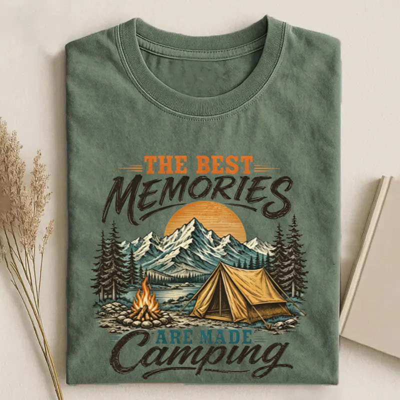 The Best Memories Are Made Camping T-shirt