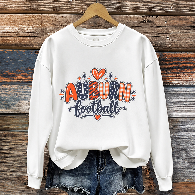 Auburn Tigers Football Fan Sweatshirt