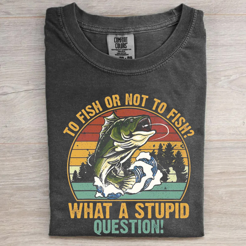 Vintage Funny Fishing T-shirt