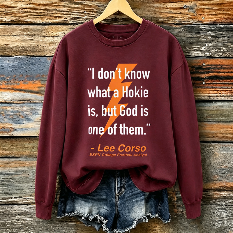 Virginia Tech Football Fan Sweatshirt