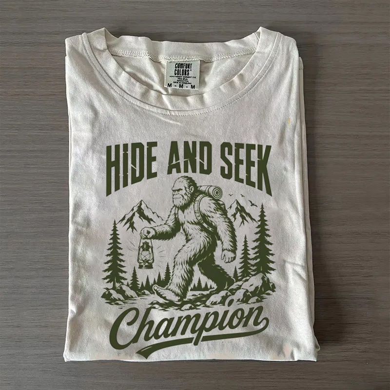 Bigfoot Hide And Seek Champion T-Shirt